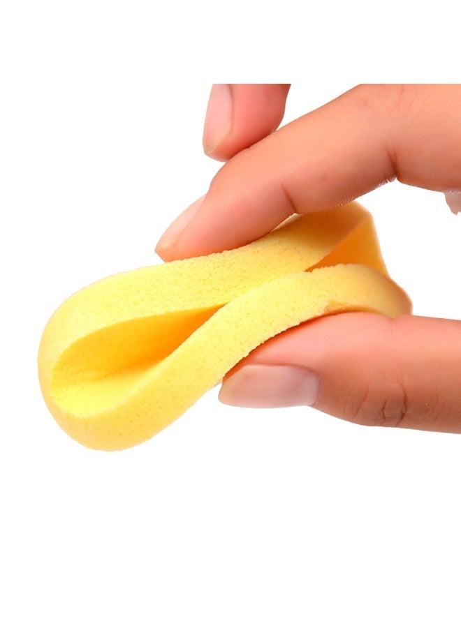 Amora Compressed Facial Yellow Sponge (12 Pcs / Pack) - Image 2